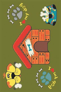 KOLIBRI 11108 18746 Современные ковры на тканой основе, ворс средний - 9 мм, вес 2,2 кг/м2, нить - фризе. В детскую, гостиную и спальню. Сделаны в Украине  242х363