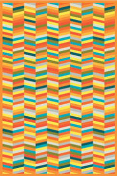 KOLIBRI 11246 18850 Сучасні килими на тканій основі, ворс середній - 9 мм, вага 2,2 кг/м2, нитка - фрiзе. У дитячу, вітальню і спальню. Зроблені в Україні 242х363