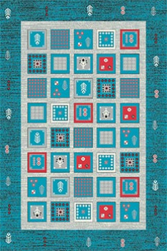 KOLIBRI 11394 18855 Современные ковры на тканой основе, ворс средний - 9 мм, вес 2,2 кг/м2, нить - фризе. В детскую, гостиную и спальню. Сделаны в Украине  242х363