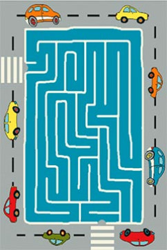 KOLIBRI 11352 19468 Сучасні килими на тканій основі, ворс середній - 9 мм, вага 2,2 кг/м2, нитка - фрiзе. У дитячу, вітальню і спальню. Зроблені в Україні 242х363