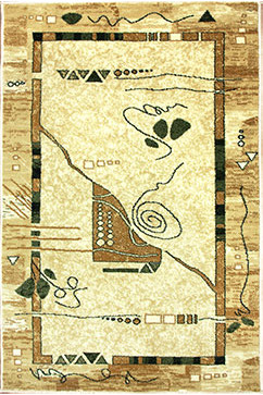 LOTOS 572 18936 Современные ковры на тканой основе, ворс средний - 9 мм, вес 1,8 кг/м2, нить - хит сет. В детскую, гостиную и спальню. Сделаны в Украине  242х363