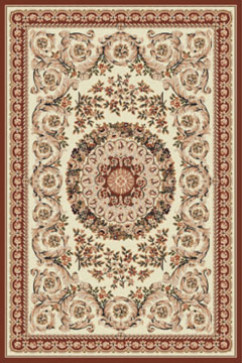 LOTOS 539 18951 Сучасні килими на тканій основі, ворс середній - 9 мм, вага 1,8 кг/м2, нитка - хіт сет. У дитячу, вітальню і спальню. Зроблені в Україні 242х363