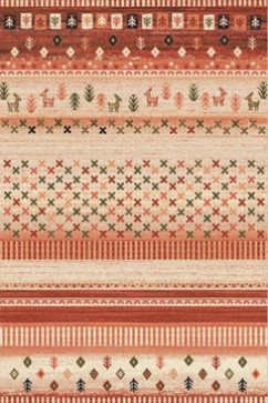 LOTOS 15031 18956 Сучасні килими на тканій основі, ворс середній - 9 мм, вага 1,8 кг/м2, нитка - хіт сет. У дитячу, вітальню і спальню. Зроблені в Україні 242х363