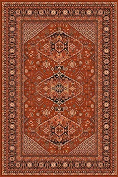 LOTOS 15040 18977 Сучасні килими на тканій основі, ворс середній - 9 мм, вага 1,8 кг/м2, нитка - хіт сет. У дитячу, вітальню і спальню. Зроблені в Україні 242х363