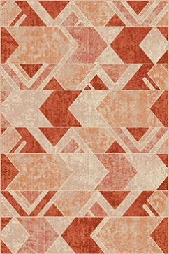 LOTOS 15047 18984 Сучасні килими на тканій основі, ворс середній - 9 мм, вага 1,8 кг/м2, нитка - хіт сет. У дитячу, вітальню і спальню. Зроблені в Україні 242х363