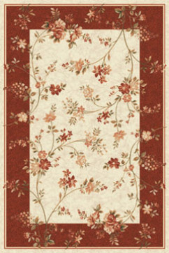 LOTOS 551 18994 Сучасні килими на тканій основі, ворс середній - 9 мм, вага 1,8 кг/м2, нитка - хіт сет. У дитячу, вітальню і спальню. Зроблені в Україні 242х363