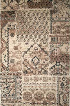 MOROCCAN 0002 7072 Нізковорсова колекція з поліпропілену в бежево-коричневій кольоровій гамі, чиститься дуже легко. 242х363