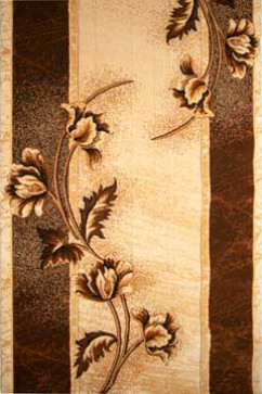 NIDAL 4616B 7100 Килимова доріжка з поліпропілену з м'яким ворсом.  Підійде для вітальні і житлової кімнати. 242х363