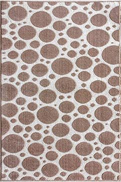 SOFIA 41007 19050 Дуже м'які килими завдяки поліестеру. Ворс 11 мм, вага 2,45 кг/м2.  Підійдуть на підлогу в спальні і вітальні. Зроблені в Україні 242х363