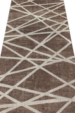 SOFIA 41010 19224 Килимові доріжки з дуже м'якої нитки з поліестером.  Ворс 11 мм, вага 2,45 кг/м2.  Для прилiжкових килимків і килимів індивідуальних розмірів. Зроблен 242х363