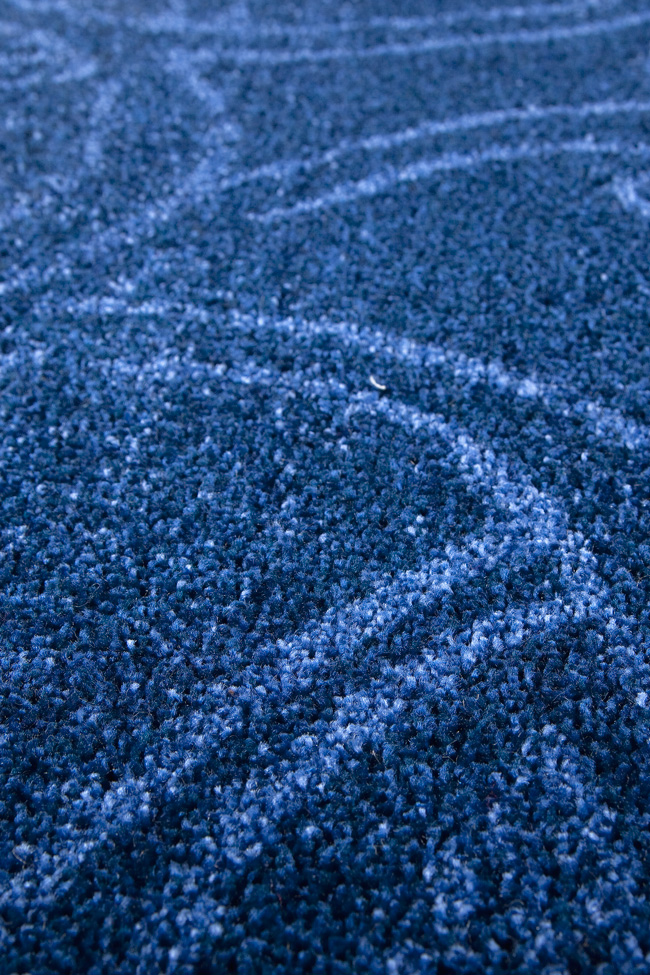 Ковер WELLNESS 4825 ink blue-denim blue