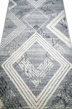 CITY 3943 18290 Ковровая дорожка из полипропилена с мягким ворсом. Подойдет для гостиной и жилой комнаты. 242х363