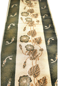 Ковровая дорожка SUPER ELMAS 1173A ivory-dgreen