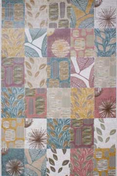 BONITA I259 13666 Доріжка з м'якої акрилової нитки з невисоким ворсом і різноманітними фарбами для будь-якої кімнати. 242х363