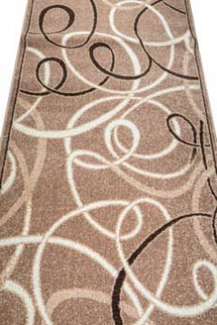 ESPRESSO 2793 17814 Килимова доріжка з поліпропілену з м'яким ворсом.  Підійде для вітальні і житлової кімнати. 242х363