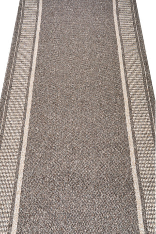 MILAN brown 17821 Грязезащитная килимова доріжка на гумовій основі.  Ворс 5 мм, висота 7 мм.  Зроблено в Нідерландах 322х483