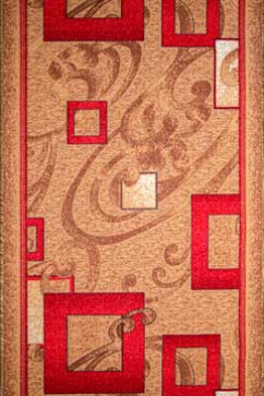 P Р 1023/45 13568 Килимова доріжка з поліаміду на войлочнiй основі. Зручна в прибиранні.  Підійде для прихожих і офісі 242х363