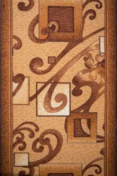 P Р 1023/43 13747 Килимова доріжка з поліаміду на войлочнiй основі. Зручна в прибиранні.  Підійде для прихожих і офісі 242х363