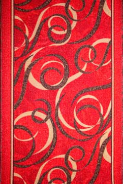 P Р 1304/45 13835 Килимова доріжка з поліаміду на войлочнiй основі. Зручна в прибиранні.  Підійде для прихожих і офісі 242х363