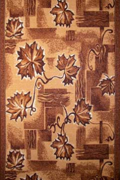 P Р 130/43 15374 Килимова доріжка з поліаміду на войлочнiй основі. Зручна в прибиранні.  Підійде для прихожих і офісі 242х363