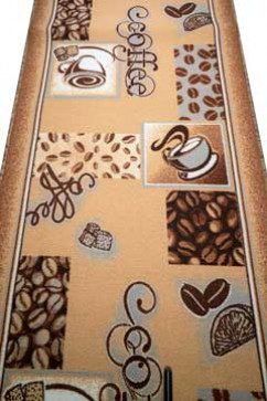 P Р 1506/34 18012 Ковровая дорожка из полиамида на войлочной основе. Удобна в уборке. Подойдет для прихожих и офисов. 242х363