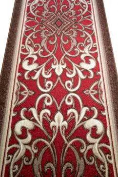 P Р 1324/85 18332 Килимова доріжка з поліаміду на войлочнiй основі. Зручна в прибиранні.  Підійде для прихожих і офісі 242х363