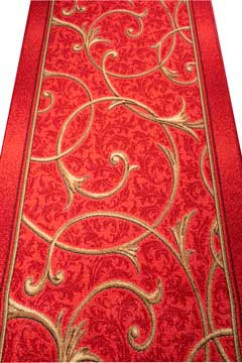 P Р 1313/45 18333 Килимові доріжки на повстяній основі.  Ворс 3 мм поліамід BCF, висота 5 мм. Відріжем, оверложим 242х363