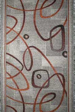 P Р 980/54 8592 Килимові доріжки на повстяній основі.  Ворс 3 мм поліамід BCF, висота 5 мм. Відріжем, оверложим 242х363