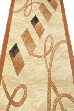 ALMIRA 2327 20018 Недорогі дорiжки з поліпропілену BCF хорошої якості.  Ткана основа, Висота 7 мм, вага 1,35 кг/м2 242х363