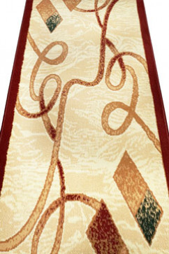 ALMIRA 2327 16149 Недорогие дорожки из полипропилена BCF хорошего качества. Тканая основа, Высота 7 мм, вес 1,35 кг/м2 242х363