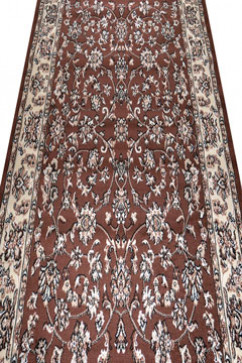 ALMIRA 2345 20688 Недорогие дорожки из полипропилена BCF хорошего качества. Тканая основа, Высота 7 мм, вес 1,35 кг/м2 242х363