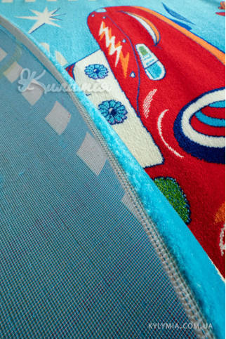 BABY 2054 20636 Яркие детские ковры из полипропилена со стандартным ворсом 10мм средней плотности 352 тыс узлов 322х483