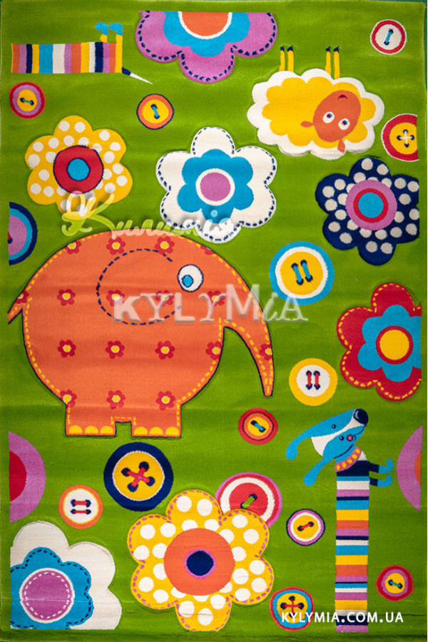 Килим BABY CARVING 6025 green-green