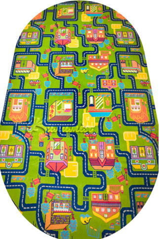 BABY 6046 20661 Яркие детские ковры из полипропилена со стандартным ворсом 10мм средней плотности 352 тыс узлов 322х483