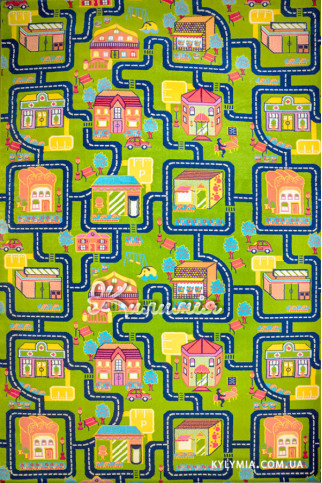 BABY 6046 20662 Яркие детские ковры из полипропилена со стандартным ворсом 10мм средней плотности 352 тыс узлов 322х483