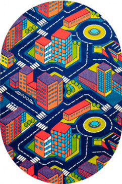 BABY 6045 20643 Яскраві дитячі килими з поліпропілену зі стандартним ворсом 10мм середньої щільності 352 тис вузлів 242х363