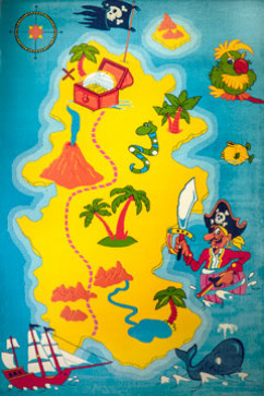 BABY 2066 20646 Яркие детские ковры из полипропилена со стандартным ворсом 10мм средней плотности 352 тыс узлов 242х363