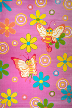 BABY 2048 20652 Яскраві дитячі килими з поліпропілену зі стандартним ворсом 10мм середньої щільності 352 тис вузлів 242х363