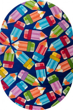 BABY 2085 20656 Яркие детские ковры из полипропилена со стандартным ворсом 10мм средней плотности 352 тыс узлов 242х363