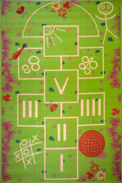 DELTA 1172 1 20916 Детские ковры из полипропиленовой нити, высота ворса 10 мм, вес 2,1 кг/м2. Сделаны в Молдове 242х363