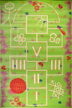 DELTA 1172 1 20917 Дитячі килими з поліпропіленової нитки, висота ворсу 10 мм, вага 2,1 кг/м2.  Зроблені в Молдові 242х363