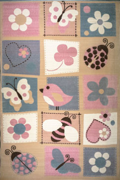 DELTA R 8815 1 20927 Дитячі килими з поліпропіленової нитки, висота ворсу 10 мм, вага 2,1 кг/м2.  Зроблені в Молдові 242х363