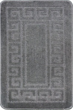 ETHNIC 2504 pc2 20159 Килимки в ванну ETHNIC - в комплекті (2pc) і без (1pc) Синтетичні на латексній основі 242х363