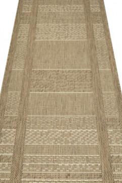 NATURA 20374 20131 Безворсовые ковровые дорожки (рогожка) - не боятся влаги, легки в чистке. Сделаны в Бельгии 242х363