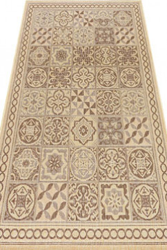 NATURA 20369 20143 Безворсові килимові доріжки (рогожка) - не бояться вологи, легкі в чищенні. Зроблені в Бельгії 242х363