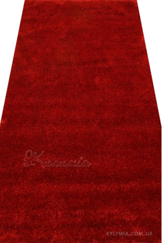 ASTORIA PC00A red-red 11194 Очень мягкий шелковистый ковер из полиэстровой нитки с высоким ворсом. Подойдет в спальню и гостиную 322х483