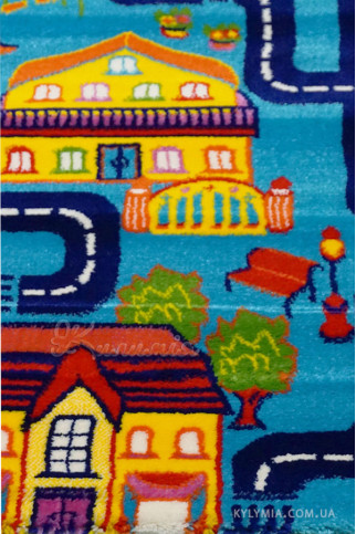 BABY 6046 20660 Яркие детские ковры из полипропилена со стандартным ворсом 10мм средней плотности 352 тыс узлов 322х483