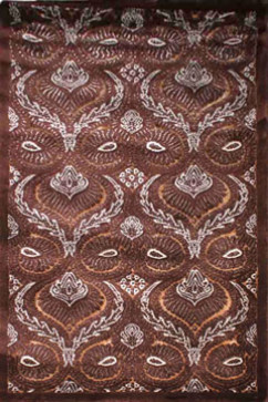 AMADA K016 13302 Мягкий рельефный ковер из акрила с полиэстром украсит вашу гостиную. 242х363