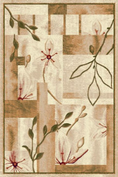 LOTOS 1510 18930 Сучасні килими на тканій основі, ворс середній - 9 мм, вага 1,8 кг/м2, нитка - хіт сет. У дитячу, вітальню і спальню. Зроблені в Україні 242х363