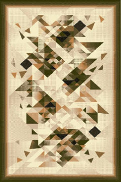 LOTOS 566 18997 Современные ковры на тканой основе, ворс средний - 9 мм, вес 1,8 кг/м2, нить - хит сет. В детскую, гостиную и спальню. Сделаны в Украине  242х363